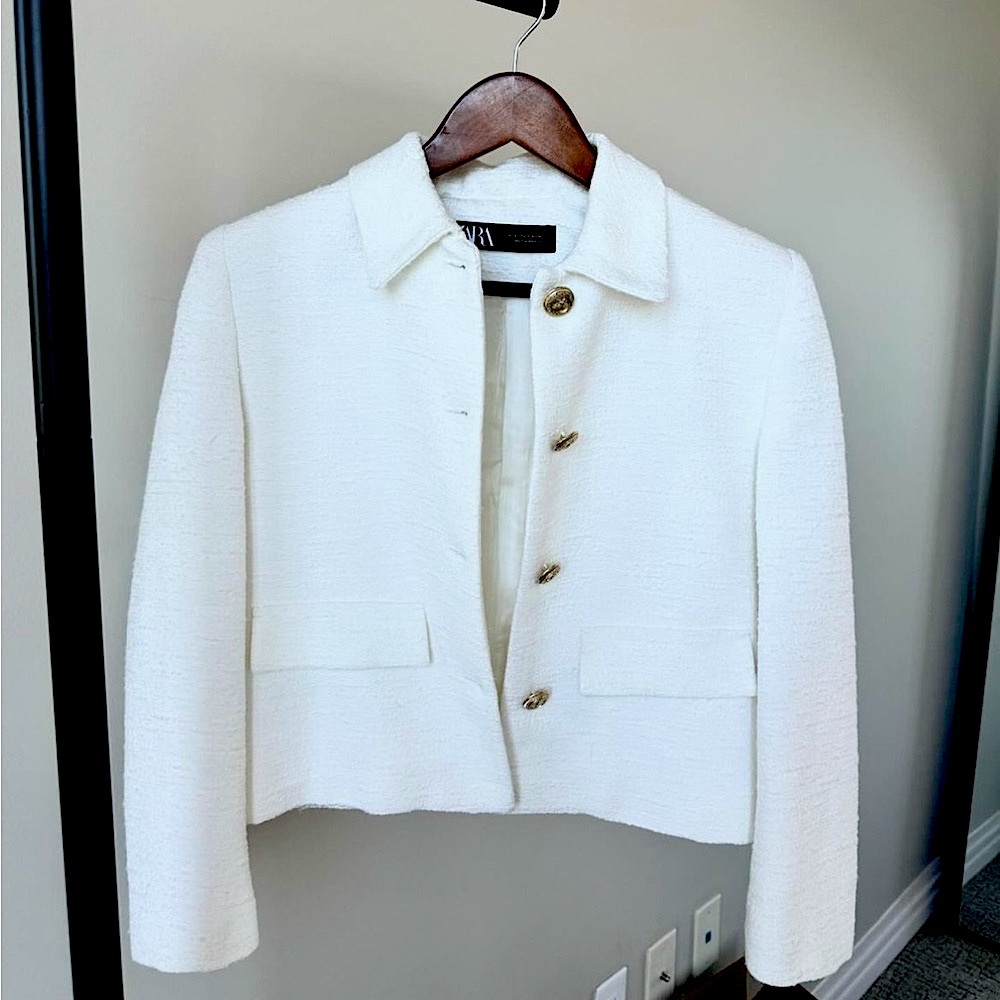Zara tweed jacket